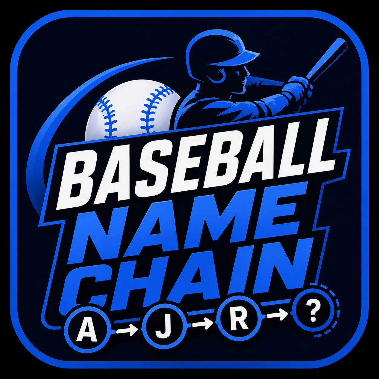 Baseball Name Chain cover