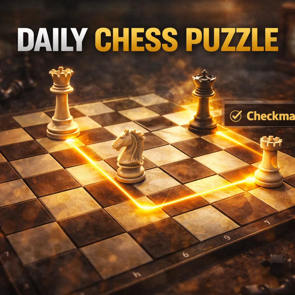 Daily Chess Puzzle cover
