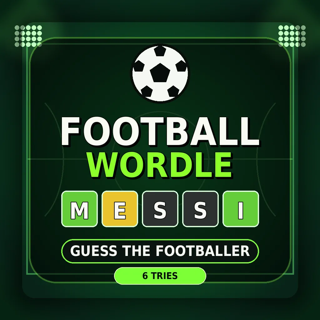 Football Wordle cover