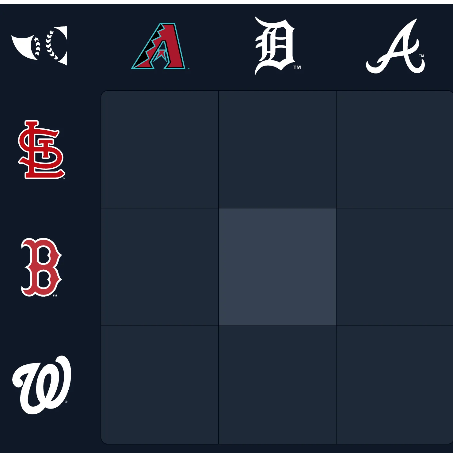 Immaculate Grid Baseball cover