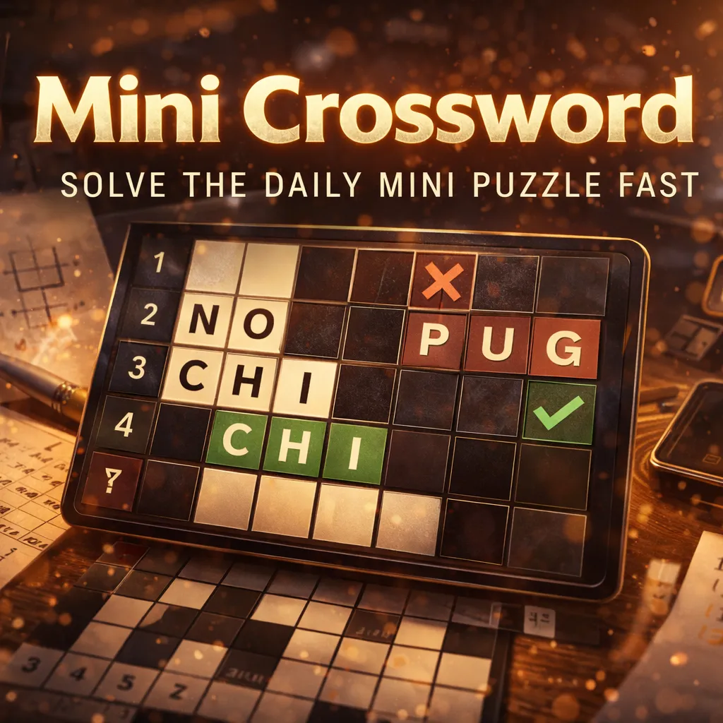 Mini Crossword cover