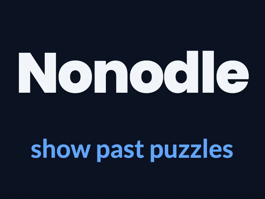 Nonodle cover