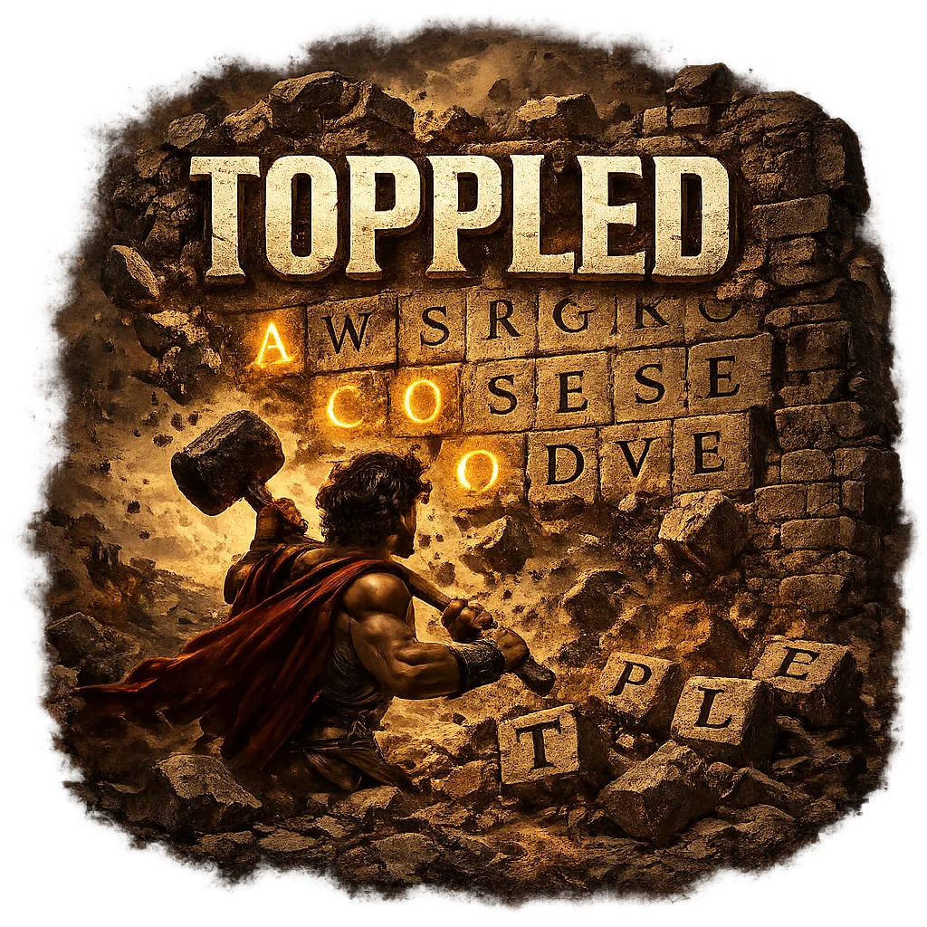 Toppled cover